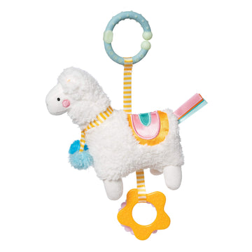 Manhattan Toy Llama Clip-on Teething Toy, Multicolor, One Size, Model 218260, Ideal for Baby Travel