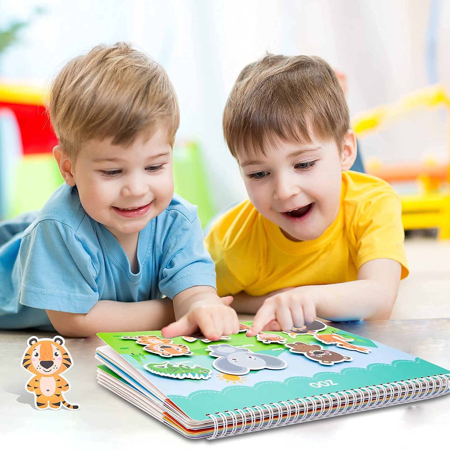 Foayex Montessori Learning Toys For Toddlers | Preschool Books For 3-Year-Old Girls, Educational Learning Activity Book, Birthday Gifts For 2+ 3 4 5 Year Olds Boys And Girls