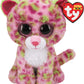 Ty 2005076 Lainey Leopard - Beanie Boos Stuffed Animal, Multicoloured, 15Cm