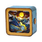 3D Wooden Puzzle Night Light, Valley Sunset Diy Puzzles For Adults, Eye Care Night Light With Touchable Switch, Personalized Gif