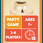 Exploding Kittens Throw Throw Burrito - Dodgeball Card Game for 2-6 Players, Ages 7+, Multicolor, Model TTB-CORE-3, 120 Cards