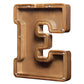 Aorcmitn Wooden Letter Coin Piggy Bank For Boys Girls Kids Toddler Adults Money Bank Best Gift For Friends(9.2Inch-E