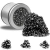Luckyrao Ferrite Putty,Black Over 500 Weak Magnetic Ferrite Stones, Satisfying Magnet Rocks Desk Toys for Office and Fidget Toys
