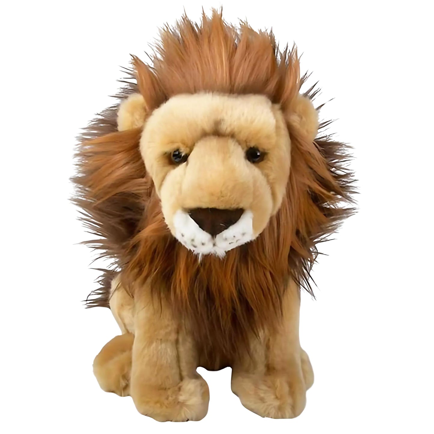 Forest & Twelfth 12' Stuffed Lion Plush, Heirloom Collection Stuffed Animal, Premium Materials, Best Gift For Kids Age 3+, Nursery And Room Decor (12'' Lion)