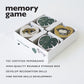 Wee Gallery Memory Game - Jungle Animals and Plants - Brain Building Matching Activity - Animal Recognition, Motor Skills, Creat