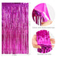 TONIFUL 3-Pack Door Streamers, Metallic Photo Booth Backdrop with Foil Fringe Curtain for Birthday, Bridal Shower, Bachelorette