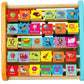 Toys of Wood Oxford Wooden Activity Centre - 5-in-1 Montessori Cube for Toddlers, Small, Colored, Model 1