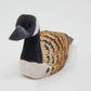 Selsela Canada Goose Figurine Decoration Handmade Wooden Statue Duck Art Decoy Carved Bird Geese Branta Small Animal Collectible