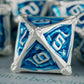 Surpass DND dice Set Metal dice Set Polyhedral dice Set 7 Pieces Role Playing Dice Dungeons and Dragons dice Set RPG dice Set MT