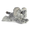 Aurora Adorable Flopsie Leroy Elephant Stuffed Animal - Playful Ease - Timeless Companions - Gray 12 Inches