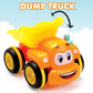 Toys for 3 Year Old Boy - 3 Friction Powered Trucks for 3+ Year Old Boys, Playmat & 16 Accessories, Push & Go Cars Cartoon Const
