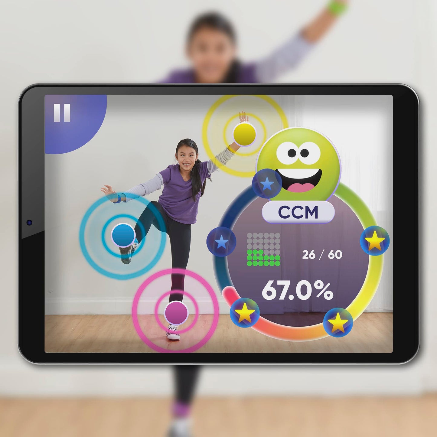 Hasbro Gaming Twister Air Game | Ar App Play Game With Wrist And Ankle Bands | Links To Smart Devices | Active Party Games For K