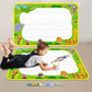 AANAHIL Water Drawing Mat for Kids with Magic Water Pens, Animal Theme