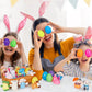 Thinkmax 16Pcs Easter Eggs Filled With Finger Puppets For Easter Basket Stuffers, Easter Eggs Hunt, Easter Party Favor, Easter Gift For Kids