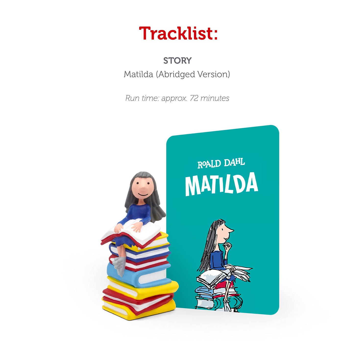 Tonies Matilda Audio Play Character - Roald Dahl - Multicolored Plastic - Model 10000752