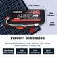 Hosim 2PCS 11.1V 25C 2600mAh Li-po Battery with 1 USB Chargers & 1 Battery Strap for Brushless RC Car Truck RC Vehicles Boat Bat