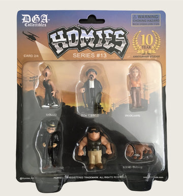 Homies Series #13 Collectible Figures Card #2 Of 4