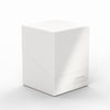 Ultimate Guard Boulder Solid 100+, Deck Case For 100 Double-Sleeved Tcg Cards, White, Secure & Durable Storage For Trading Card Games, No Transparency