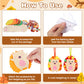 Fennoral 24 Pack Hedgehog Craft Kits For Kids Make You Hedgehog Foam Stickers Diy Autumn Art And Craft For Boys Girls Party Supp