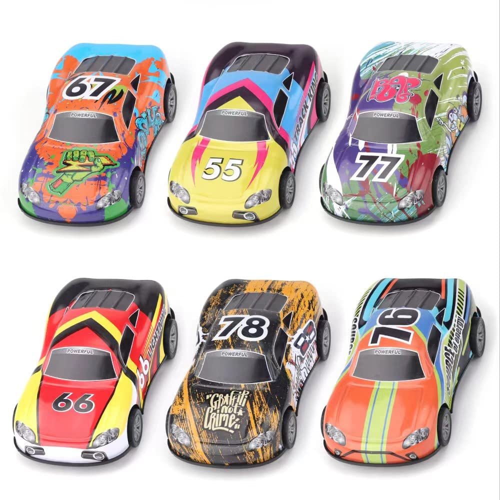 4.2 Inch Pull Back Cars Toys Set, Push And Go Pull Back Cars Matchbox 1:28 Race Car 3 Pack Suitable For Toddlers 3 4 5 6 7 Year