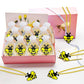 KeeStar 24 Pack Bee Necklace Party Favors for Mommy To Be, Bumble Bee, Honey Bee Party, Baby Shower, Animal Lover, Birthday, Sch