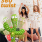 Hunfur Christmas Dancing Talking Cactus Toy Mimics Back, Cactus Baby Toy Singing Mimicking Repeating Recording Cactus Toy, Silly Sunny The Cactus With 3Xaa Battery