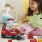 Mattel MEGA BLOKS PAW Patrol Fire Truck Toy, 37 Pieces, 2 Figures, Multicolor, Model HHN05, Ideal for Kids 3+ Years