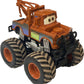 Movie Cars 3 Giant Wheels Cars 1:55 Diecast Vehicles Toys Set Oversized Children Car Toy (Big Tire Mater)