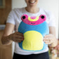 Squishmallows 8' Wamina The Blue Frog - Official Kellytoy Adorable Plush - Cute And Soft Frog Stuffed Animal Toy - Great Gift For Kids