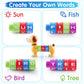 Iplay, Ilearn Baby Stacking Toys, Toddler Montessori Building Blocks Set, Infant Alphabet Number Learning Block, Early Development Educational Birthday Gift For 12 18 Month 1 2 3 Year Old Kid Boy Girl