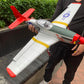Ssccgym Extra Large 29.5'' 750Mm P51 P51D Mustang Remote Control Combat Aircraft 4Ch Double Battery Aerobatic Brushless Rc Aircr