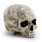 Veronese Design 5.4 Inch Thistle Flying Dragon Coat Of Arms Skull Color Resin Statue Tabletop Figurine