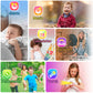 Tixpc Kids Smart Watch For Kids Girls With Camera Music Player Pedometer Alarm Clock Games Calculator Flashlight 12/24 Hr Kids Watches Toys For Girls Gift For 6 7 8 9 10 11 12 Year Old Girls