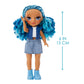 Rainbow High Littles – Sapphire Bradshaw, Blue 5.5' Posable Small Doll With Purse, Magical Pet Yeti, Girls Toy Gift, Kids Ages 4-12 Years