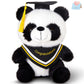 Wewill Graduation Panda Bear 10 Inches - Class Of 2025 Stuffed Animal Plush, Preschool Graduation Gifts For Kids, Inspirational