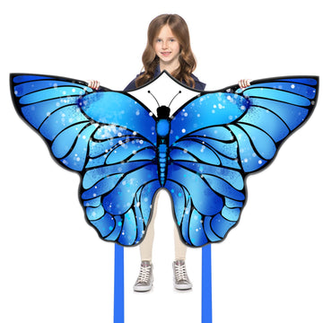 Kaiciuss Butterfly Kite For Kids & Adults, Single Line For Beach Trip, Easy To Assemble For Kids And Beginners, Flying Butterfly Design For Children, It Comes With 300 Ft String Line Handle