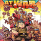 Arcane Wonders Air, Land & Sea: Critters at War Board Game, Orange, Model AW11CWAWG, Cardboard Material