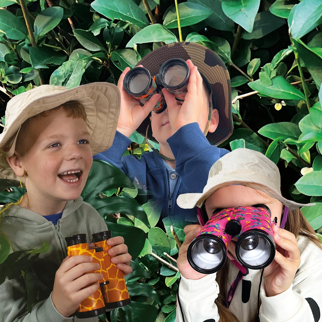 ExplorAvision - Ocean Binocular from Deluxebase. Sea Life Portable and Compact Binoculars for Kids, Educational Oceanic Explorer