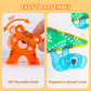 Vanlinny Magnetic Tiles,Magnet Building Blocks Toys For Kids Ages 3-5 4-8,3D Creative 10 Pcs Animals Educational Stack Tile Construction For Boys Girls,Birthday Xmas Gifts For Toddlers.