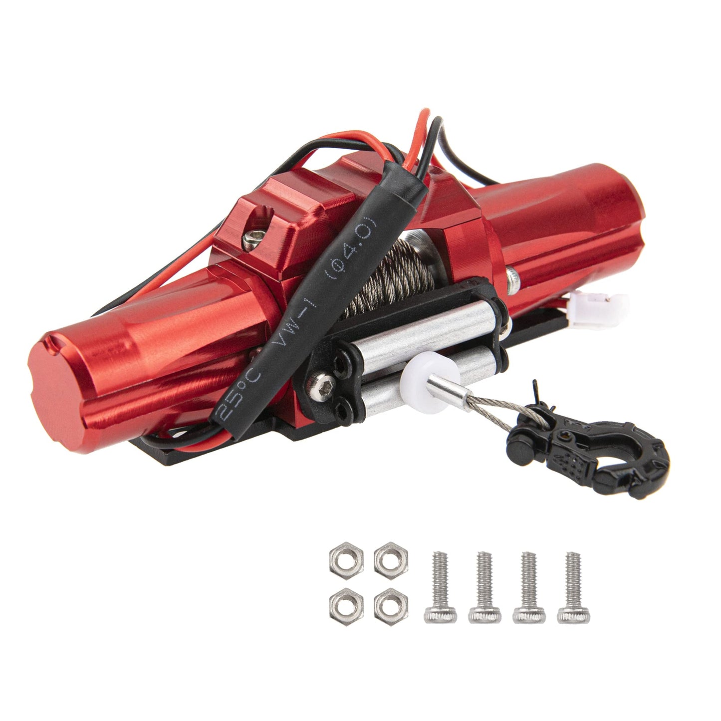 Vgoohobby RC Car Winch,Universal Simulation Winch with Dual Motor Compatible with Traxxas TRX4 Axial SCX10 90046 D90 1/10 Scale