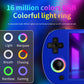 HANHIBR RG40XX H Retro Handheld Game Console, 64G+128G, 4.0" IPS Screen, Blue, Portable Gaming with 10000+ Built-in Games