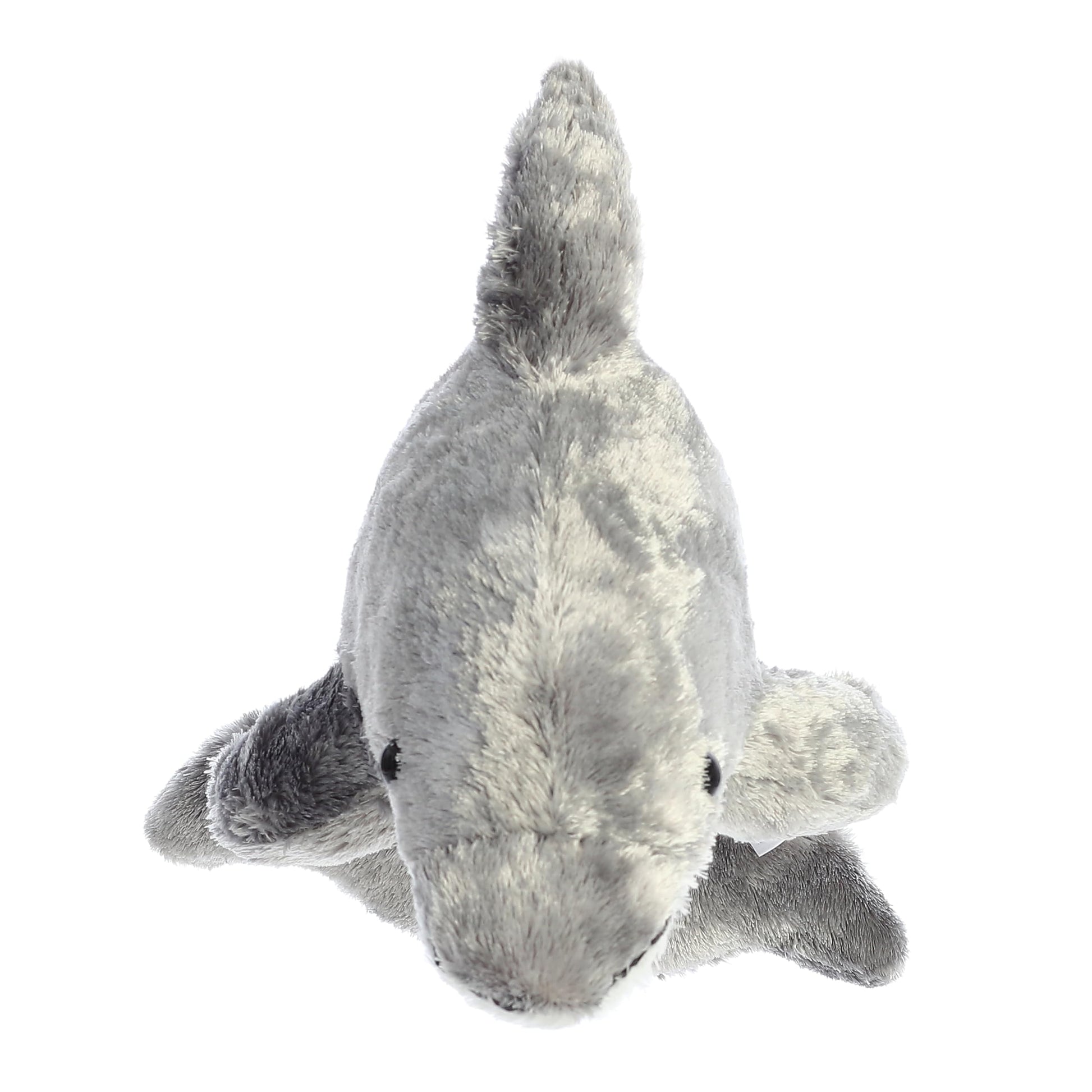 Aurora Adorable Flopsie Drake Stuffed Animal - Playful Ease - Timeless Companions - Gray 12 Inches