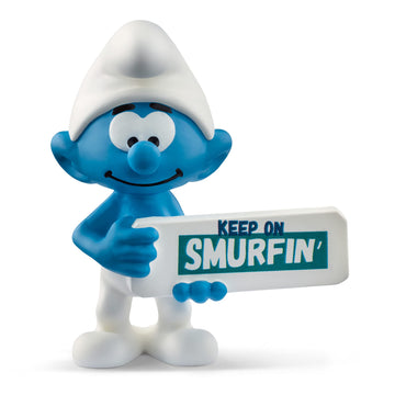 Schleich Smurfs, Collectible Retro Toys And Figurines For All Ages, Keep On Smurfin' Figure