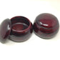 Asian Home Pair Of 2 Wooden Go Game Pieces Holder Bowls
