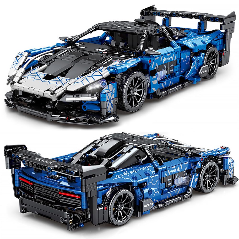 Mesiondy Sports Car Building Blocks Toys Adults Kits