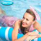4 Pack Inflatable Pool Floats mature-themed Size Water Hck Floats for Swimming Pool 4-in-1 Multi-Purpose Pool Floating Toys Pool Rafts Lounge Chairs Floaties for mature-themeds Vacation Fun and Rest