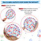 Paready Red And Blue Latex Balloons, 30 Pcs 12 Inch White And Red Blue Confetti Balloons With Ribbons For 4Th Of July Independen