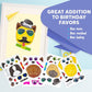 24 Make A Dog Stickers For Kids - Great For Birthday Party Favors - Fun Craft Project For Children 3+ - Let Your Kids Get Creative & Design Their Favorite Puppy Stickers