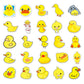 Duck Stickers,Cute Yellow Duck For Water Bottles,Duck Helmet Stickers Gifts For Boys/Girls, Gifts For Kids Teen Stickers And Dec