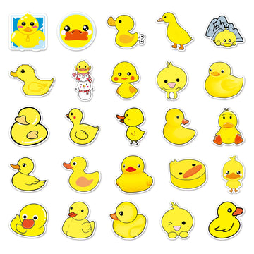 Duck Stickers,Cute Yellow Duck For Water Bottles,Duck Helmet Stickers Gifts For Boys/Girls, Gifts For Kids Teen Stickers And Dec